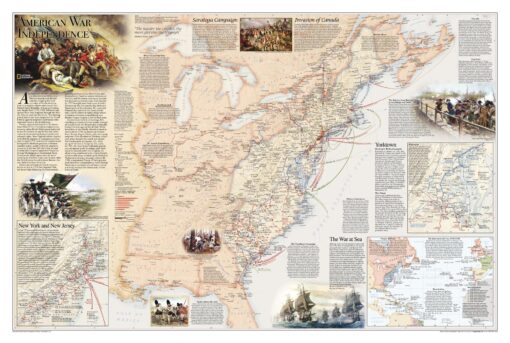 Battles of the Revolutionary War â€“ Side A by National Geographic