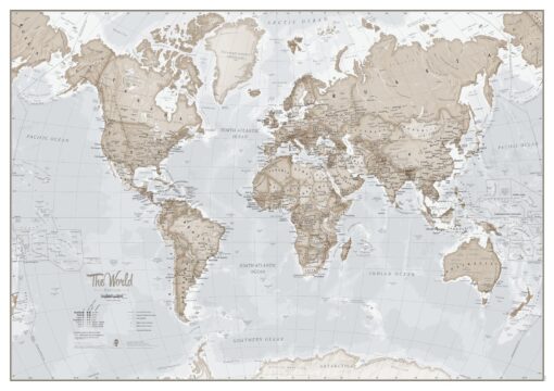 Neutral World as Art by Maps International