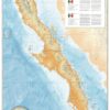 Baja California Peninsula Wall Map by Benchmark Maps