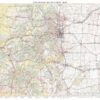 Colorado Recreation Wall Map by Benchmark Maps