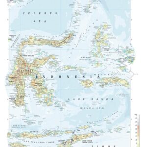 Indonesia Central Atlas Plate by Collins