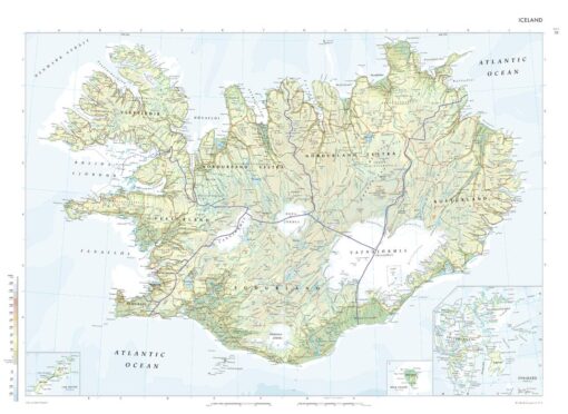 Iceland Atlas Plate by Collins
