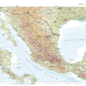 Mexico Atlas Plate by Collins