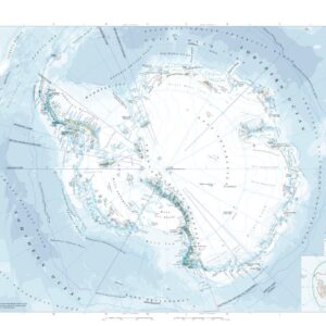 Antarctica Atlas Plate by Collins