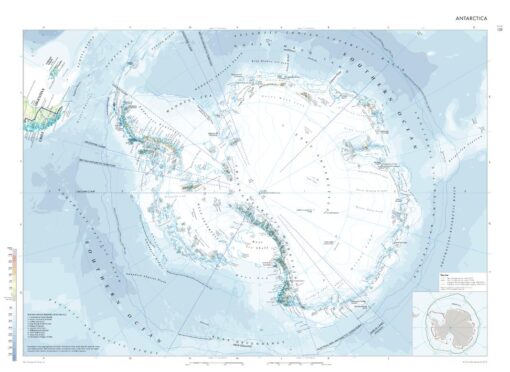 Antarctica Atlas Plate by Collins