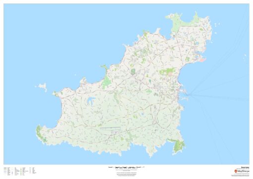 Guernsey - Channel Islands by MapSherpa