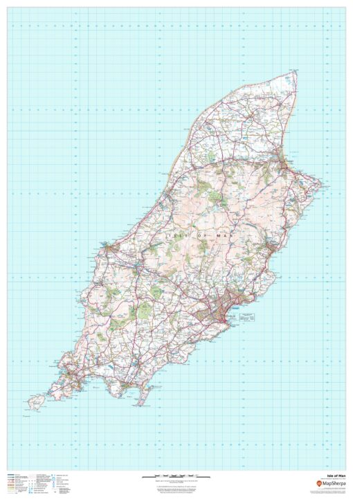 Isle of Man by MapSherpa