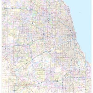 Cook County, Illinois by MapSherpa