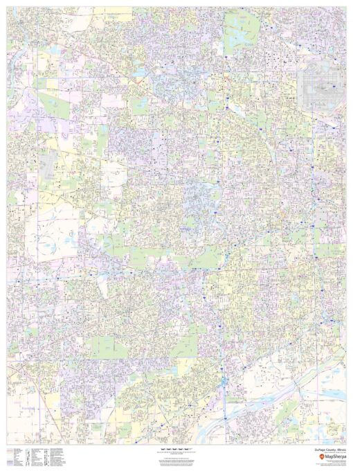 DuPage County, Illinois by MapSherpa