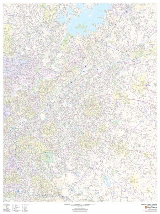Gwinnett County, Georgia by MapSherpa