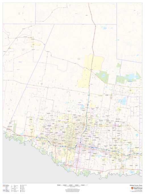 Hidalgo County, Texas by MapSherpa