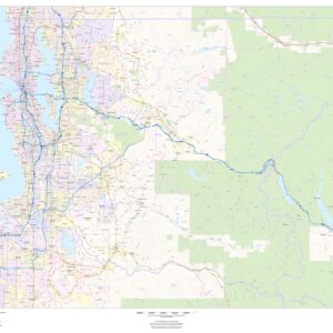 King County, Washington by MapSherpa