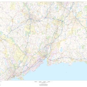 New Haven County, Connecticut by MapSherpa
