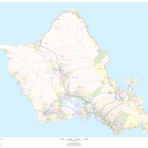O'ahu, Hawai'i by MapSherpa