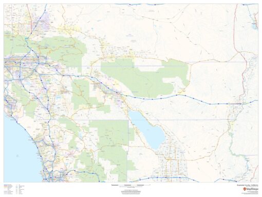 Riverside County, California by MapSherpa