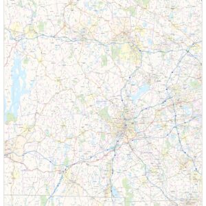 Worcester County, Massachusetts by MapSherpa