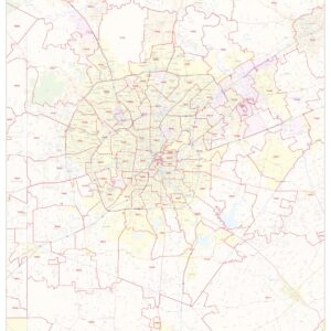Bexar County, Texas ZIP Codes by MapSherpa
