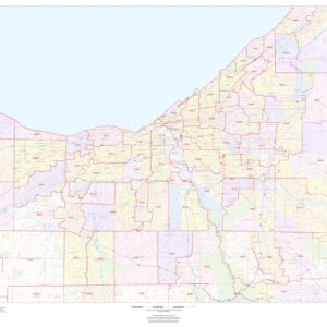 Cuyahoga County, Ohio ZIP Codes by MapSherpa