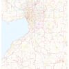 Erie County, New York ZIP Codes by MapSherpa