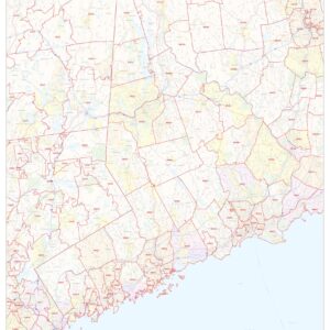 Fairfield County, Connecticut ZIP Codes by MapSherpa
