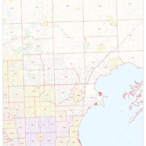 Macomb County, Michigan ZIP Codes by MapSherpa