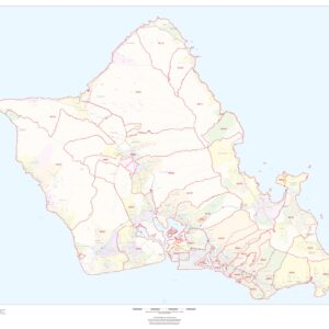 O'ahu, Hawai'i ZIP Codes by MapSherpa