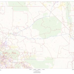San Bernardino County, California ZIP Codes by MapSherpa