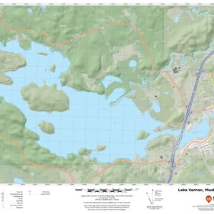 Lake Vernon, Muskoka, Ontario by MapSherpa