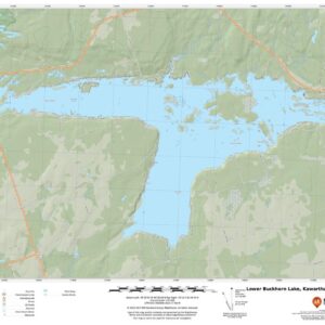 Lower Buckhorn Lake, Kawartha Lakes, Ontario by MapSherpa