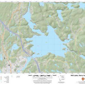 Mill Lake, Parry Sound, Ontario by MapSherpa