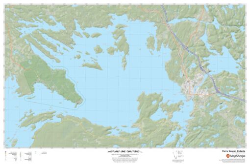 Parry Sound, Ontario by MapSherpa