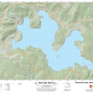 Peninsula Lake, Muskoka, Ontario by MapSherpa