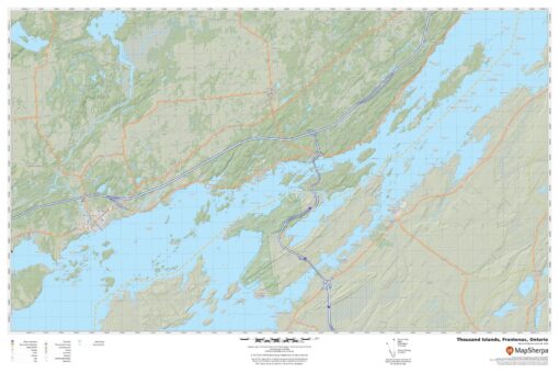 Thousand Islands, Ontario by MapSherpa