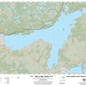 Upper Rideau Lake, Rideau Lakes, Ontario by MapSherpa