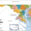 Maryland Counties Map  by MapSherpa