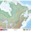 Eastern Canada Wall Map by MapSherpa