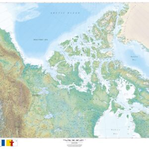 Northern Canada Wall Map by MapSherpa