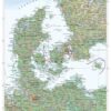 Denmark Wall Map by MapSherpa