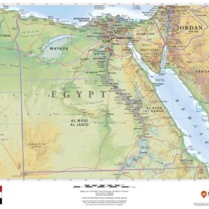 Egypt Wall Map by MapSherpa
