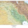 Iraq Wall Map by MapSherpa