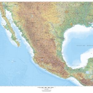 Mexico Wall Map by MapSherpa