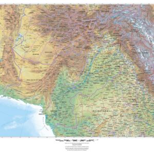 Pakistan Wall Map by MapSherpa