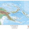 Papua New Guinea Wall Map by MapSherpa