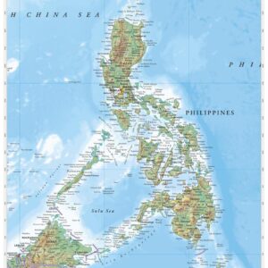 Philippines Wall Map by MapSherpa