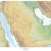 Saudi Arabia Wall Map by MapSherpa