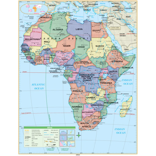 5-Map Essential Continent Spring Roller Set w/Backboard by Kappa - Image 4