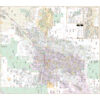 Tucson, AZ Wall Map by Kappa