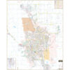 Colorado Springs, CO Wall Map by Kappa