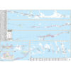 Florida Keys, FL Wall Map by Kappa