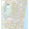 Fort Lauderdale & Broward County, FL Wall Map by Kappa